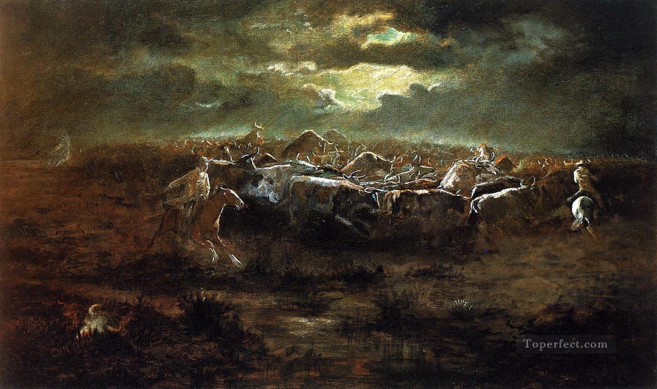 the last stand Charles Marion Russell Oil Paintings